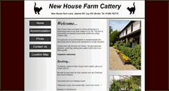 Desktop Screenshot of newhousefarmcattery.co.uk